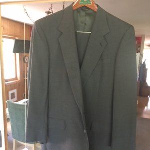 Men' custom made dark grey suit